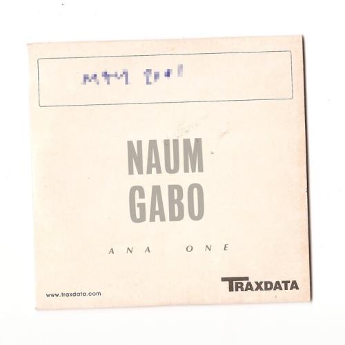 Naum Gabo — Ana One (2021)