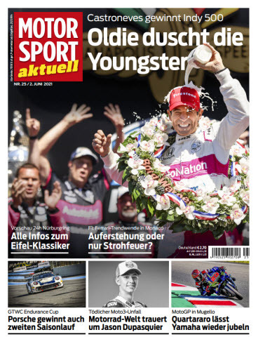 Motorsport Aktuell Magazin Nr 25 vom 02 Juni 2021