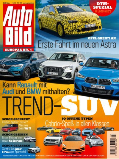 Auto Bild Magazin Nr 24 vom 17 Juni 2021