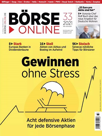 Börse Online Magazin Nr 33 vom 19 August 2021