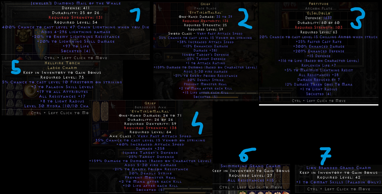 cheap Charms And Items For Salecheck Out Topic d2jsp