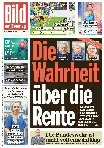 Bild am Sonntag - 26 Februar 2023