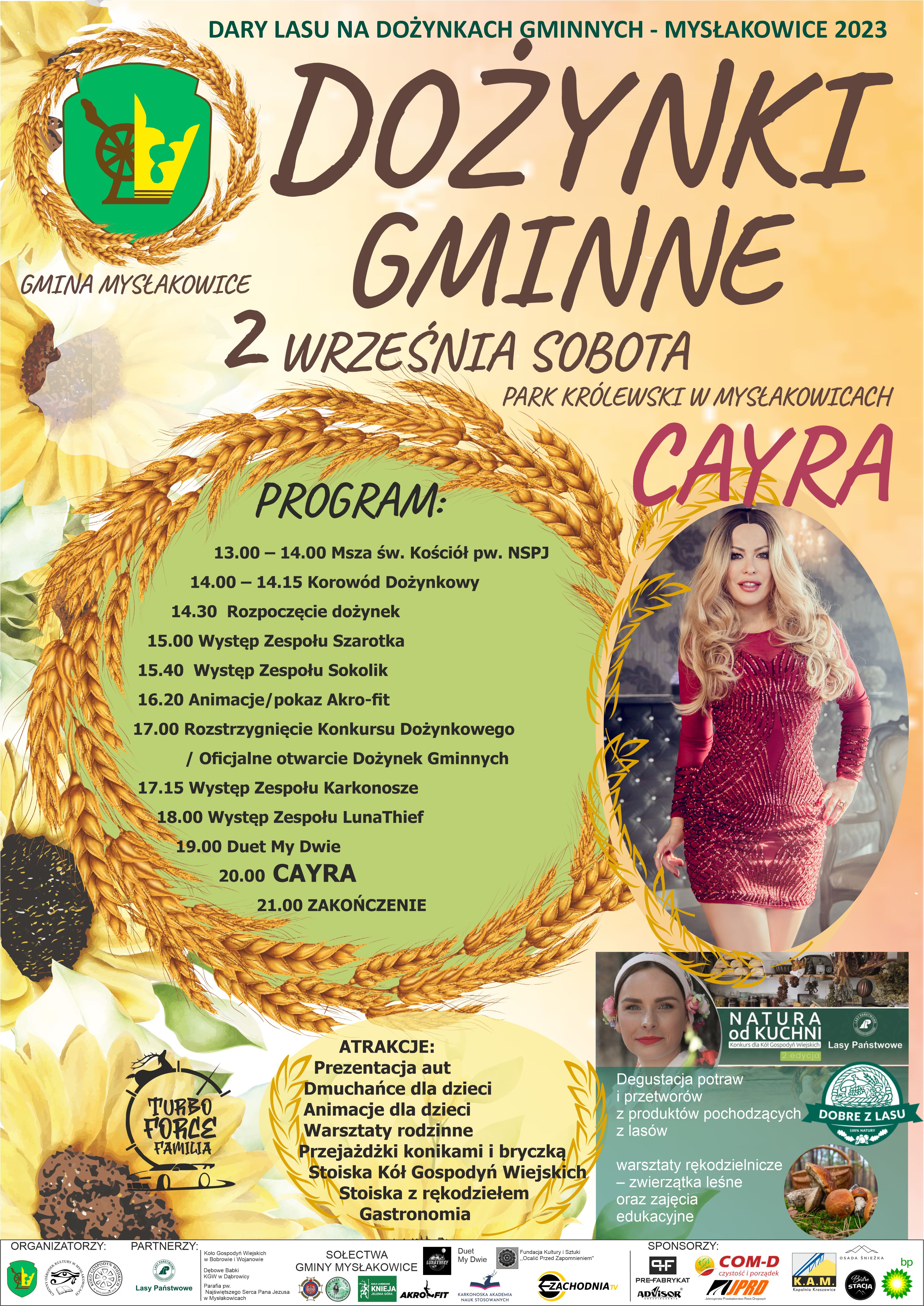 Dożynki w Mysłakowicach