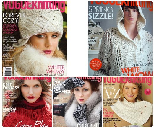 Vogue Knitting 2011 Issues