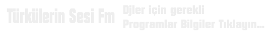 Gerekli Programlar ve Bilgiler