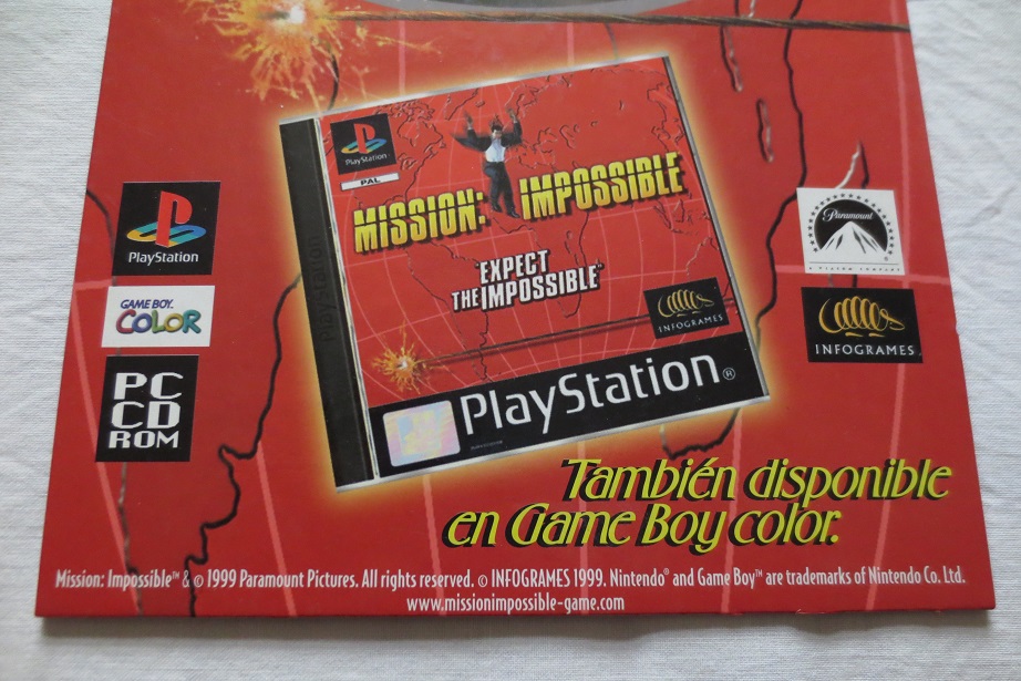 Mission Impossible standee promo sign plv display