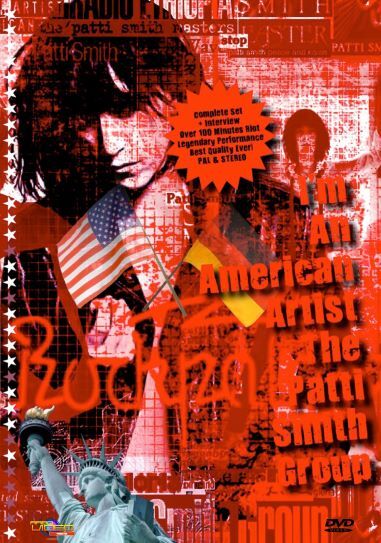 The Patti Smith Group - I'm An American Artist Englisch 1979  AC3 DVD - Dorian