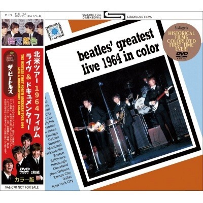 The Beatles - Greatest Live 1964 In Color Englisch 1964  AC3 DVD - Dorian