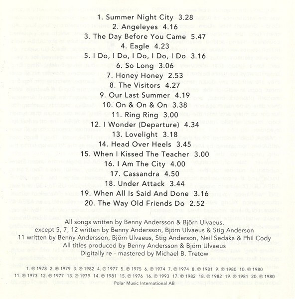ABBA - (1993) More Abba Gold (More Abba Hits)