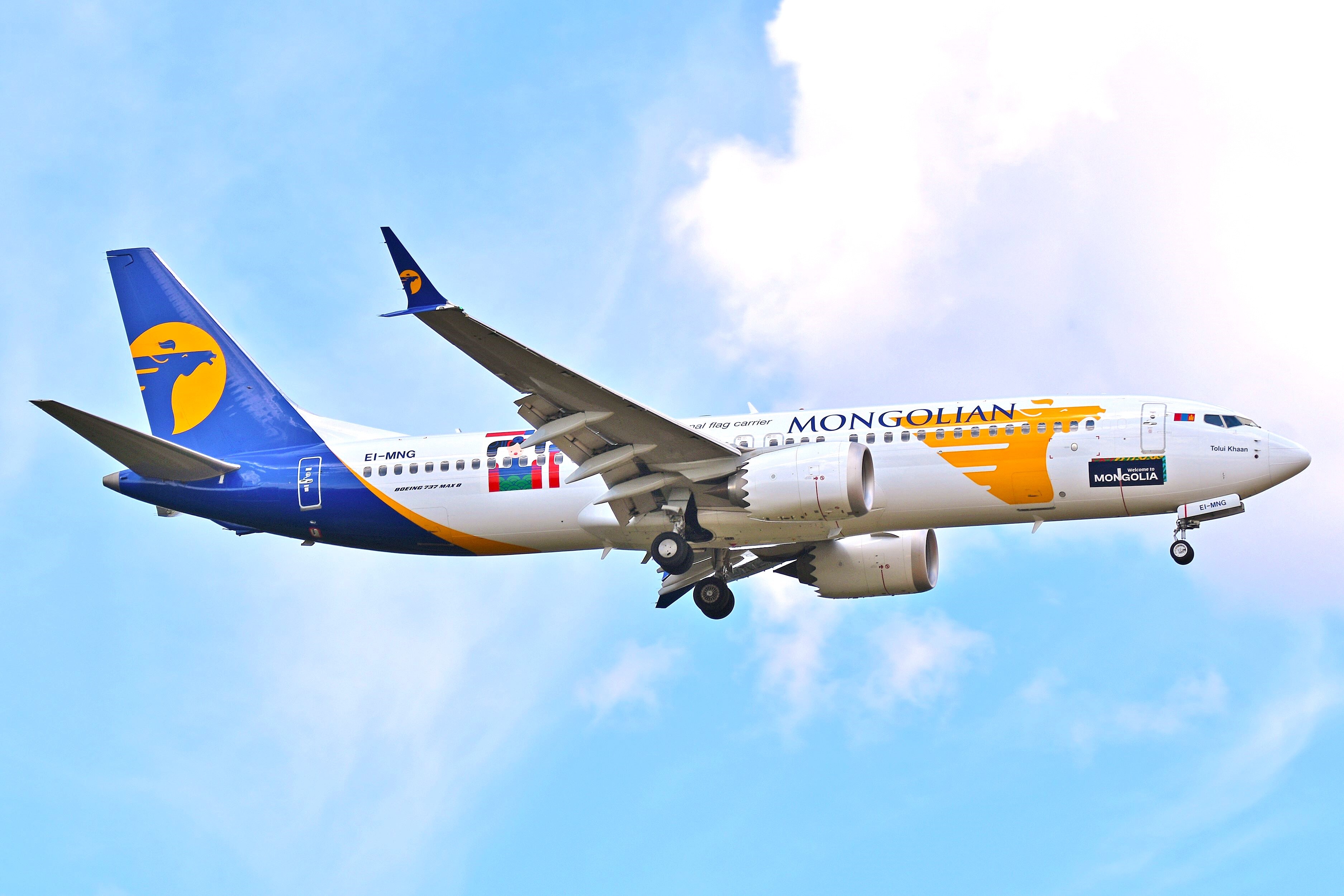 MIAT - Mogolian Airlines (Mongolei), EI-MNG