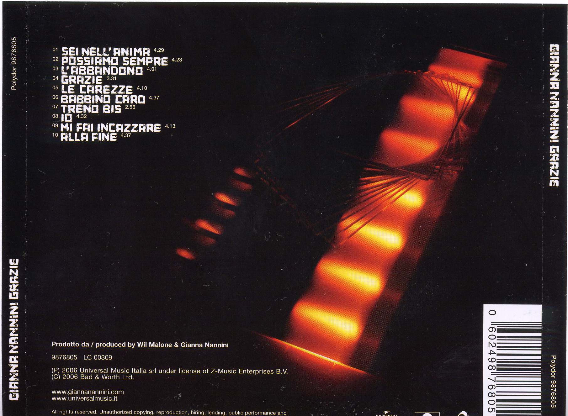 Gianna Nannini -Grazie (2006)