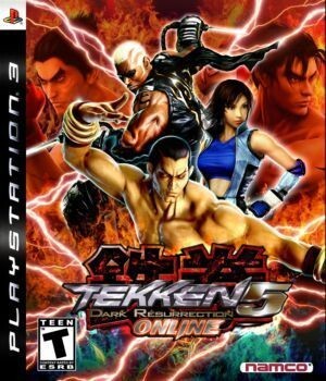 North American Core Art for Takkin 5: Dark Resurrection Online for PS3 (2006), which features Kazuia, Jinn, Raven, Asoka and Feng. North American Core Art for Takkin 5: Dark Resurrection Online for PS3 (2006), which features Kazuia, Jinn, Raven, Asoka and Feng.