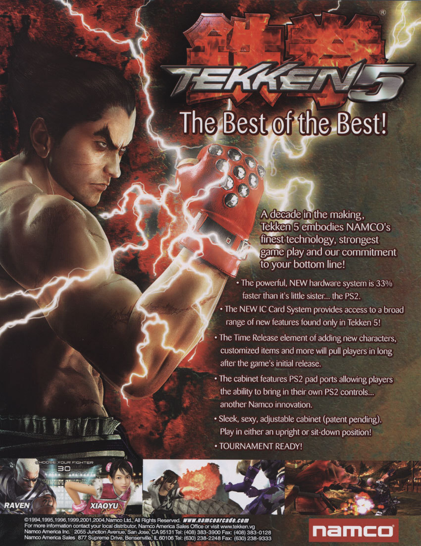 20 years ago, Tekken 5 was released (on the PlayStation 2) Retro 20 years ago, Tekken 5 was released (on the PlayStation 2) Retro