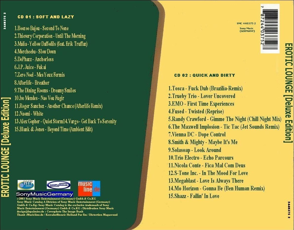 Erotic Lounge 3 - Deluxe Edition - 2CD