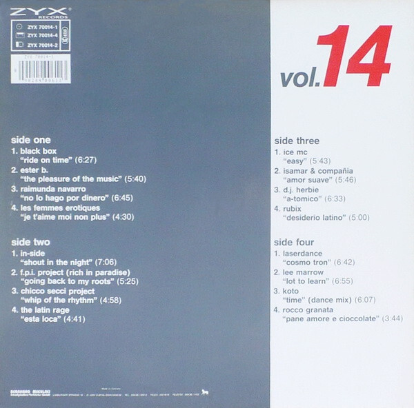 The Best Of Italo-Disco Vol. 14 1989
