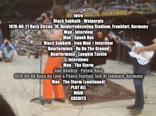 Black Sabbath - Man Quartermass Englisch 1970 MPEG DVD - Dorian