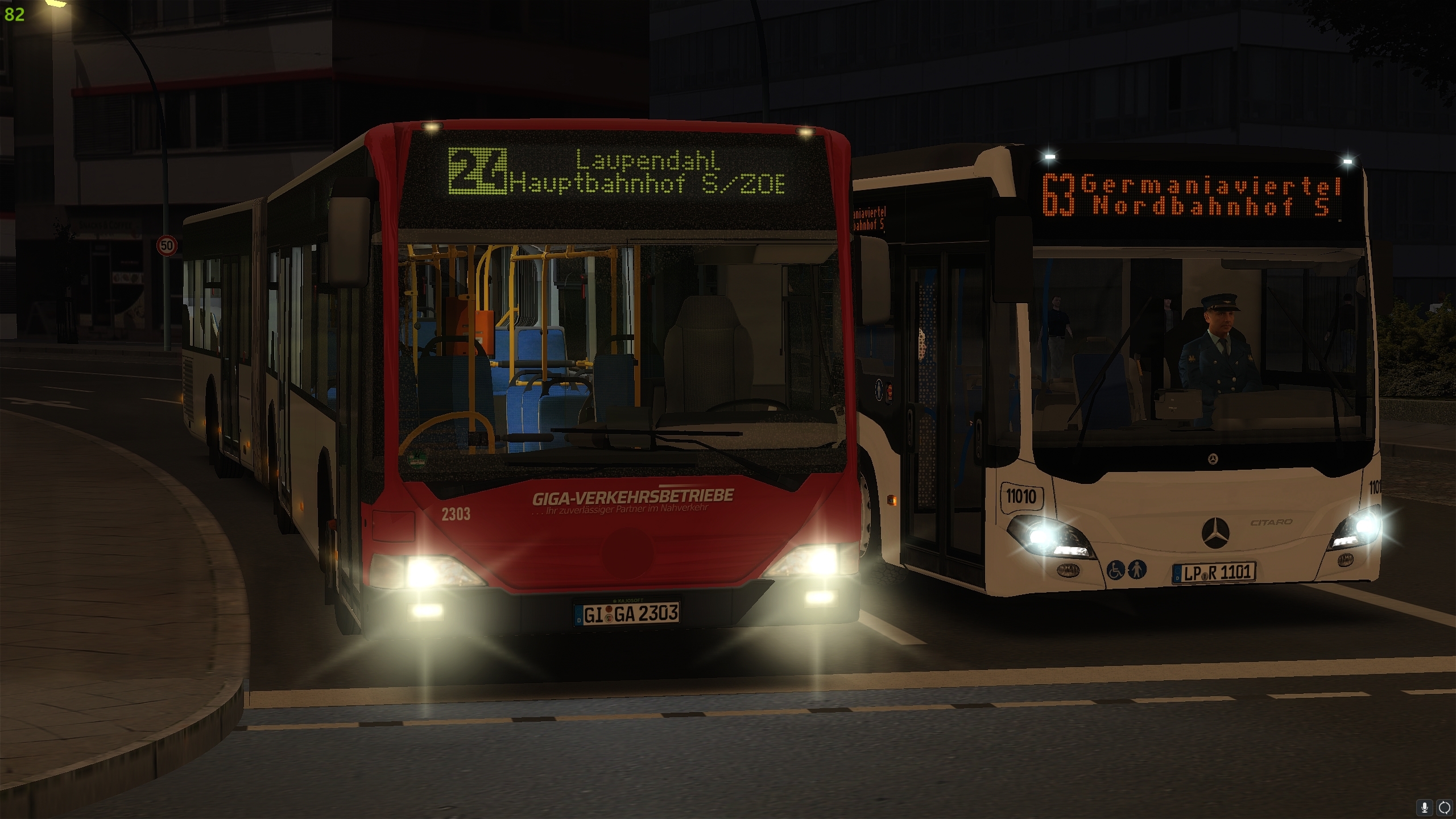 GIGA 2303 auf der kurzen 24 im Städtedreieck (21 modded)