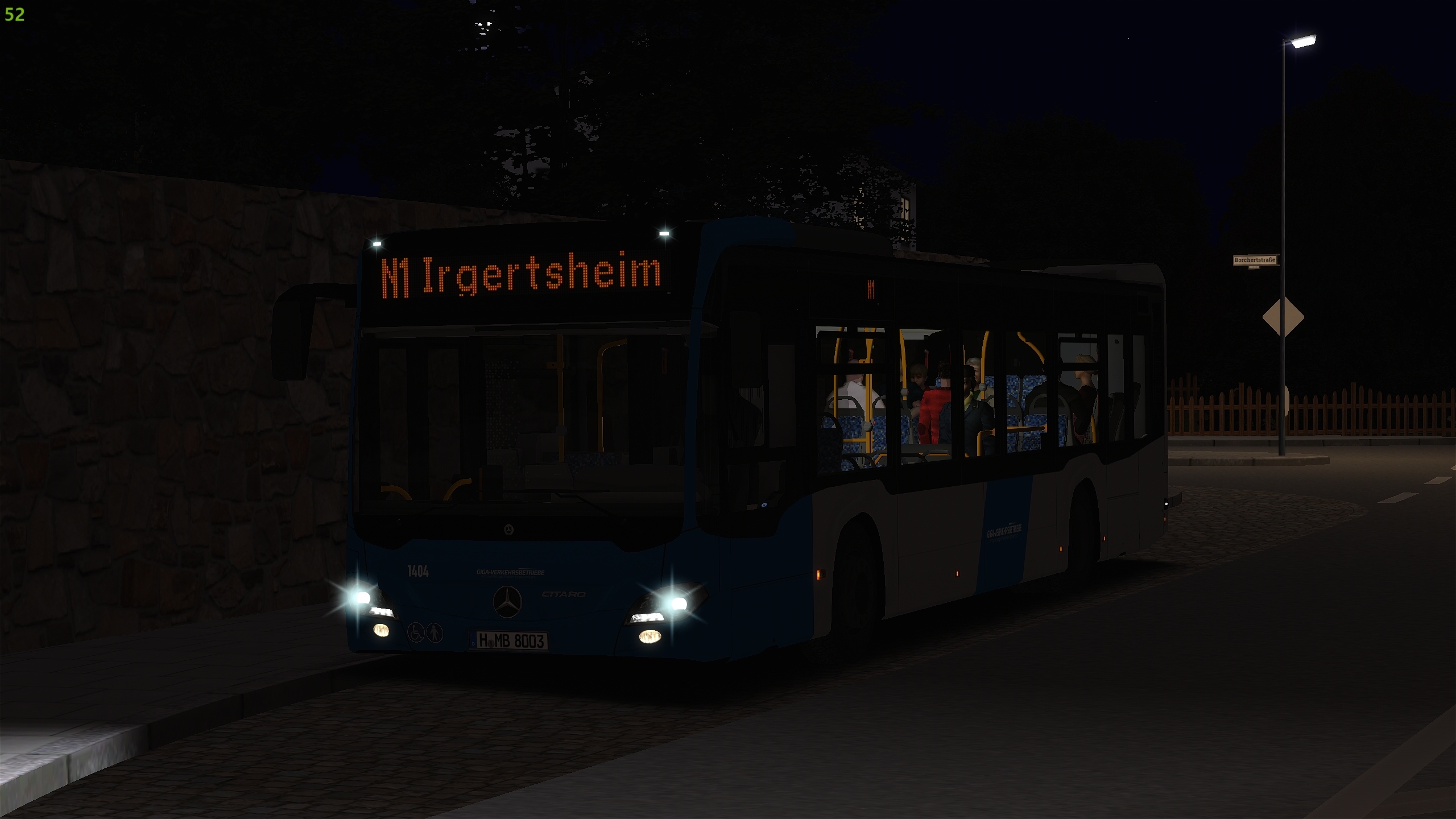 GIGA 1404 auf der N1 in Ingolstadt