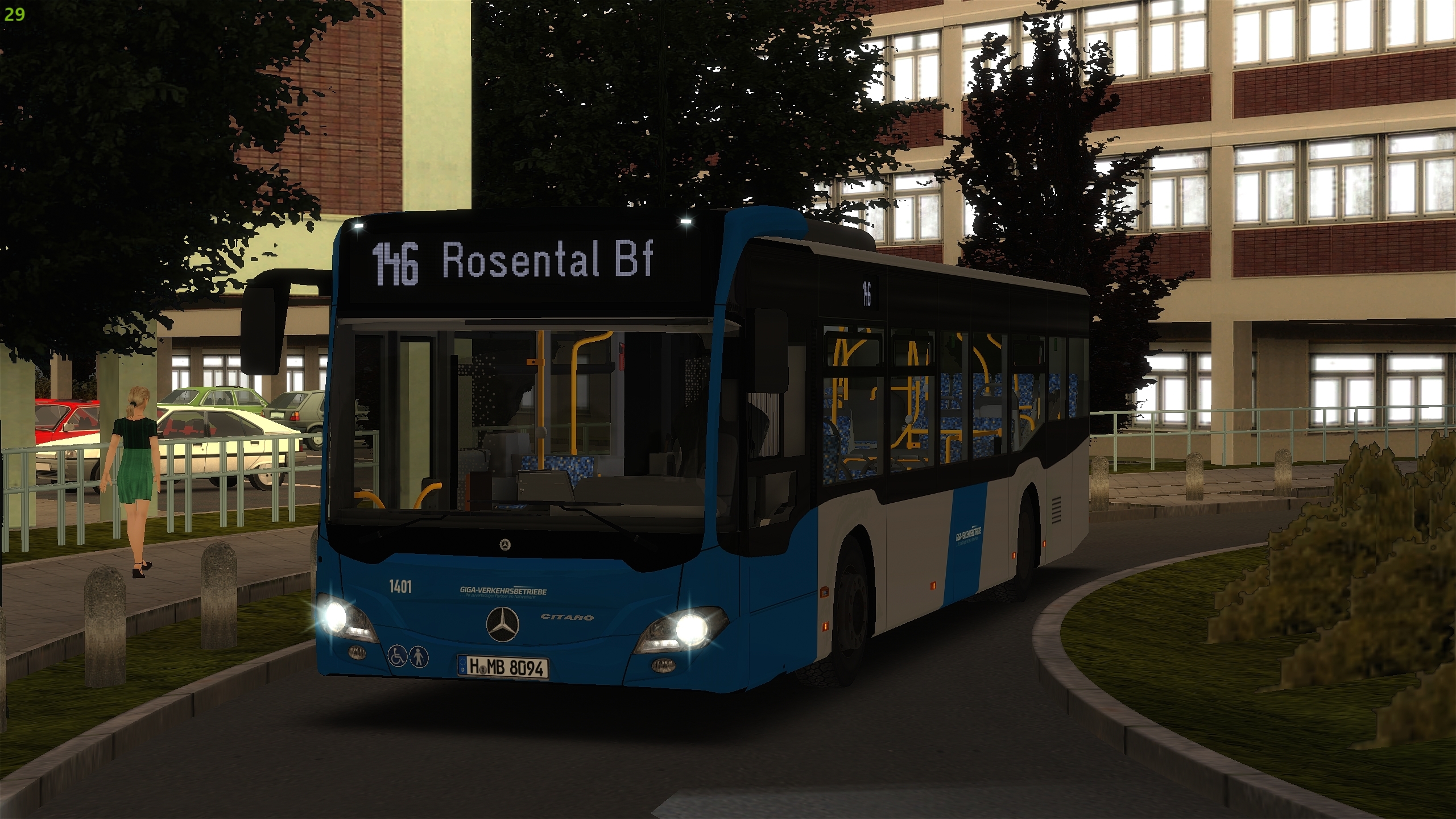 GIGA 1401 auf der 142/146 in Ahlheim (V4)