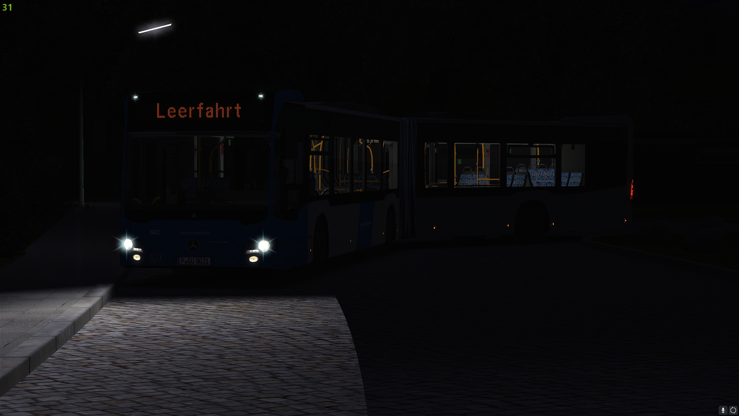 GIGA Wagen 2402 auf der 135 in Ahlheim (V4)