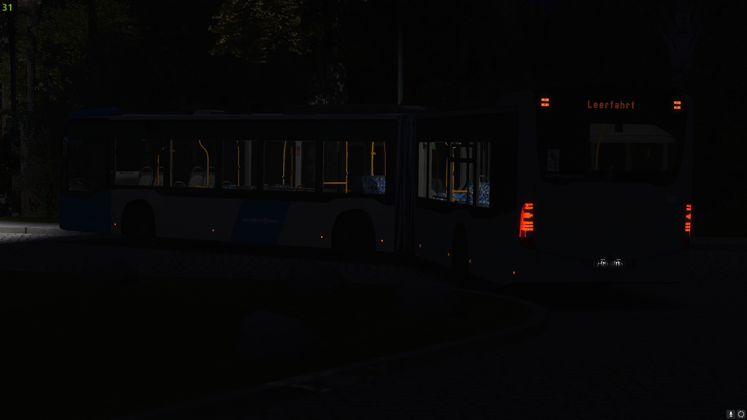 GIGA Wagen 2402 auf der 135 in Ahlheim (V4)