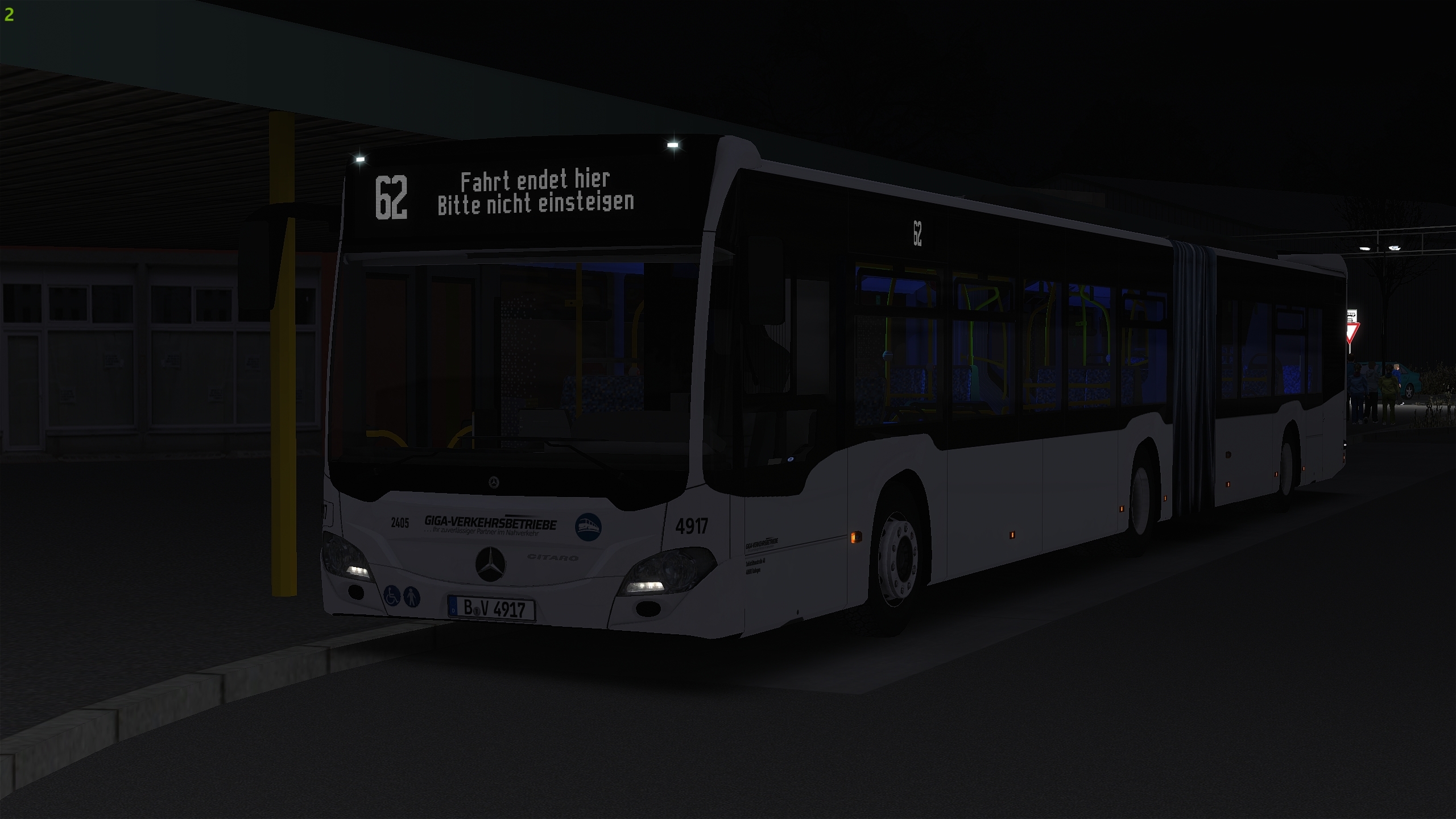 GIGA 2405 auf der 62 in Sisselsforst