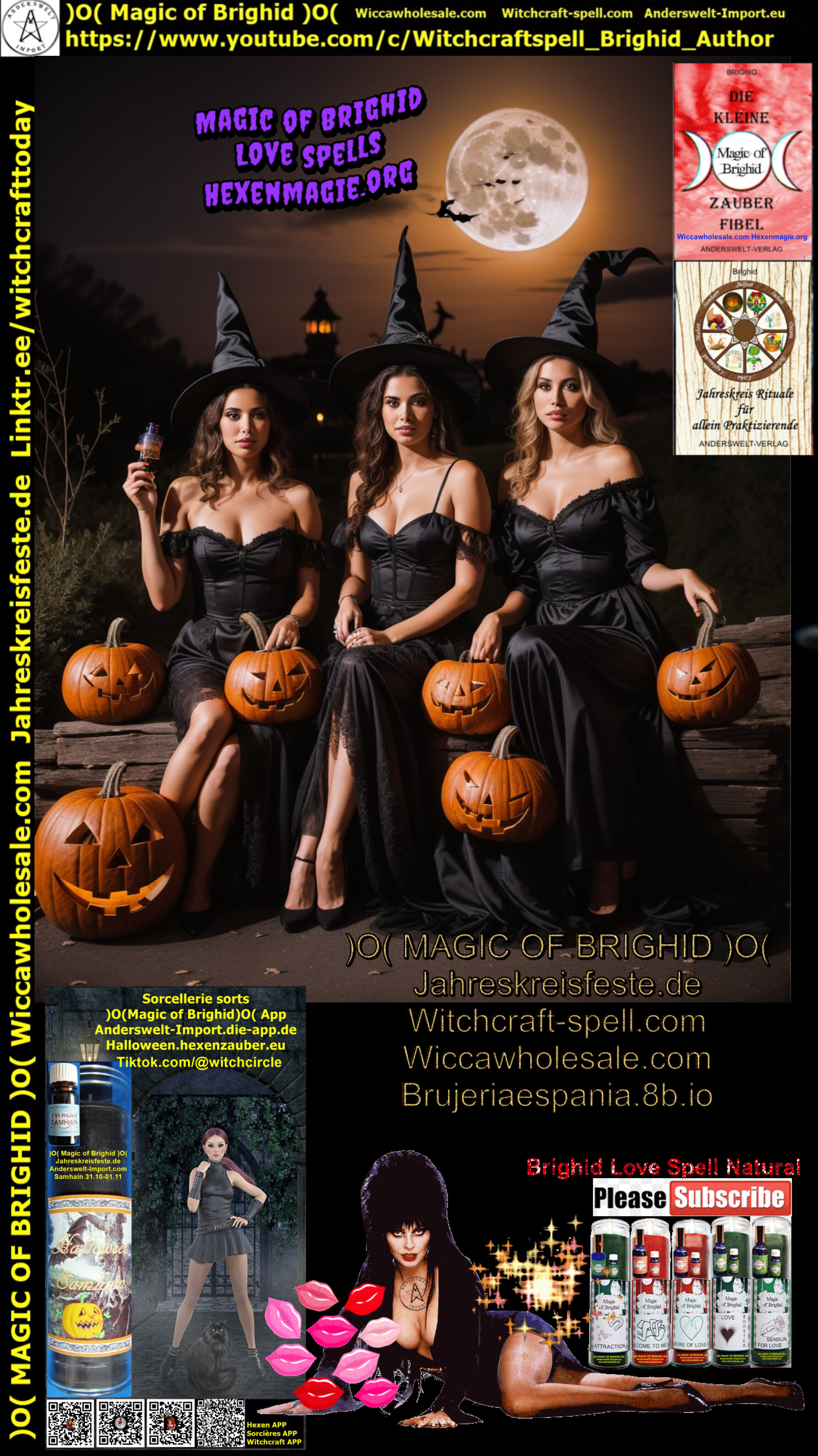 Halloweengif, Hexenliebeszauber, SorcierRituales, Hexen, Strega, Brujas, witchcrafttoday